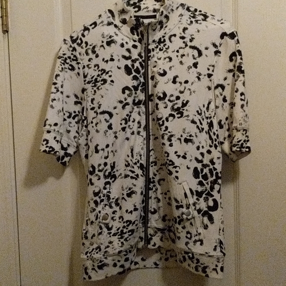 Chicos Zenergy, short sleeve cotton blend - Picture 7 of 8